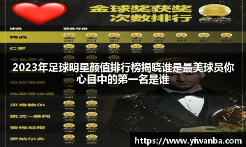 2023年足球明星颜值排行榜揭晓谁是最美球员你心目中的第一名是谁